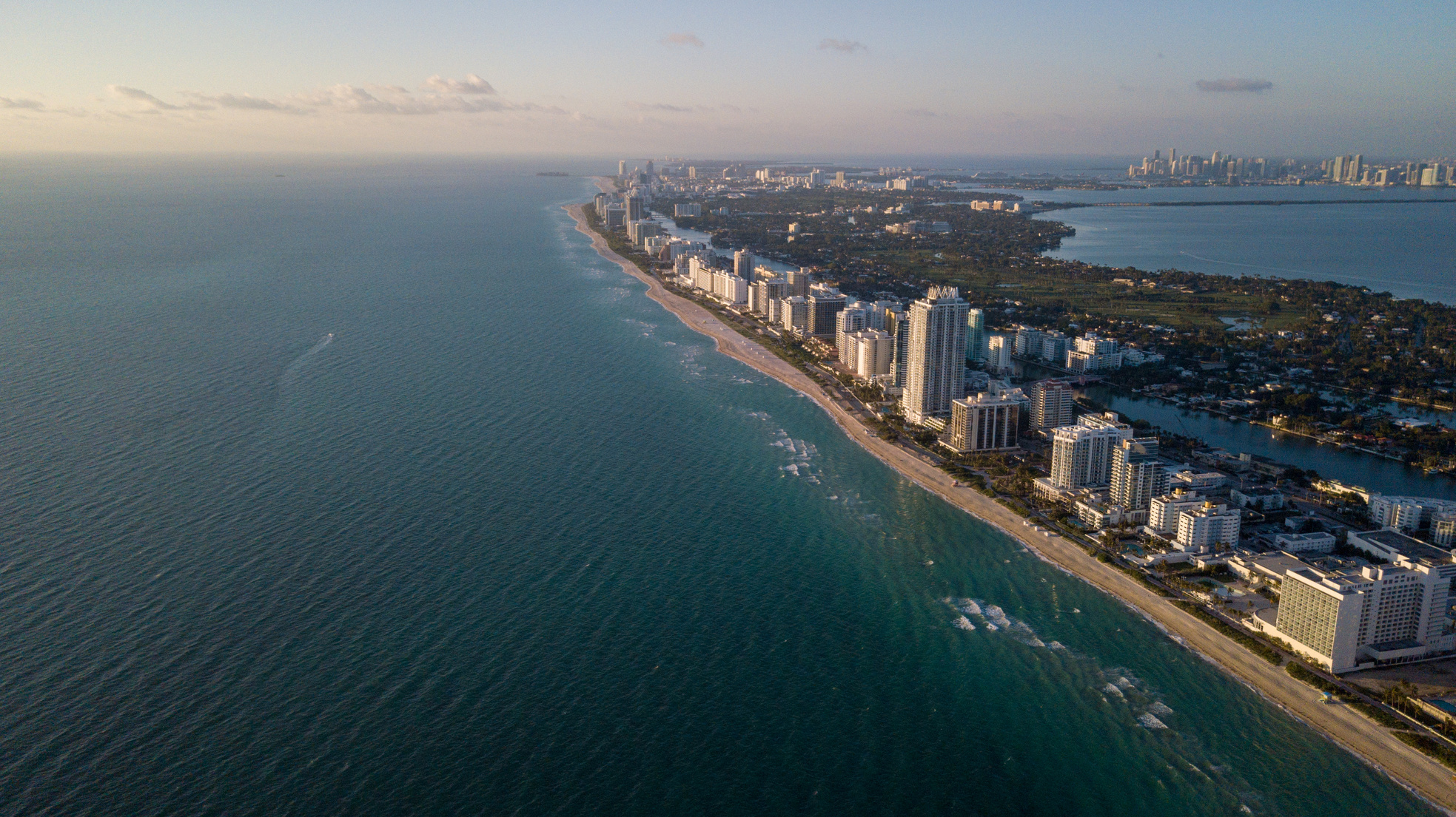 Miami Beach skyline condominium